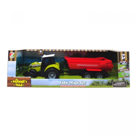 Трактор 550-5 Р причіп, світло, звук, в коробці