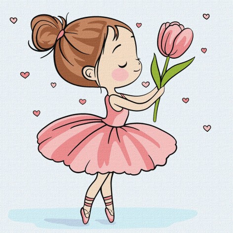 Картина за номерами для дітей Ideyka 