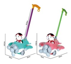 Іграшка-каталка на палиці 2 види з дзвіночком
