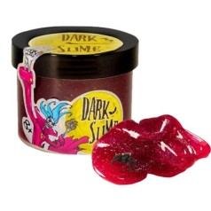 Слайм Dark slime з декором 100 г розовый
