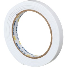 Клейкая лента двусторонняя на пенистой основе 12мм х 2м, цена за 12 шт. //