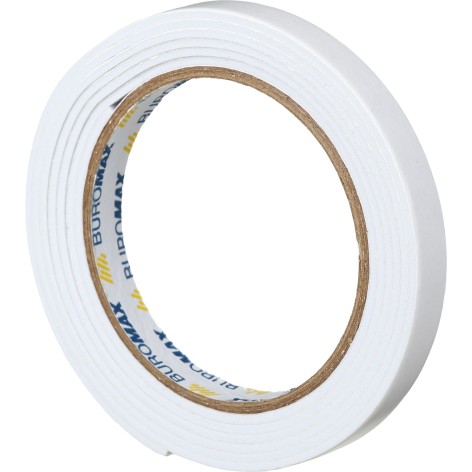 Клейкая лента двусторонняя на пенистой основе 12мм х 2м, цена за 12 шт. //