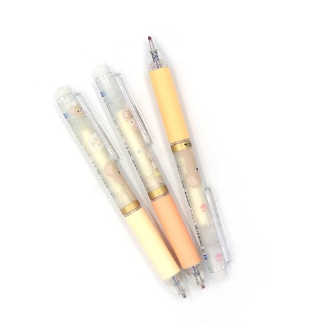 Ручка автомат. стир. Aodemei "Bear" 0,5мм, синий, цена за 12 шт. //