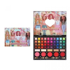 Дитяча косметика igoodco 40 кольорів тіней та хайлайтерів