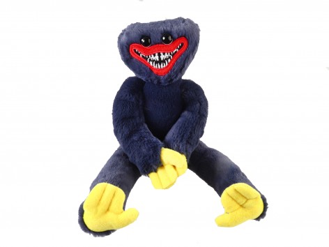 Мягкая игрушка Монстр Хаги Весы с липучками, 45 см, синий