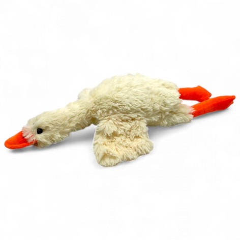 М'яка іграшка Nikopol "Гусь-обіймусь Шептун" 60 см бежевий