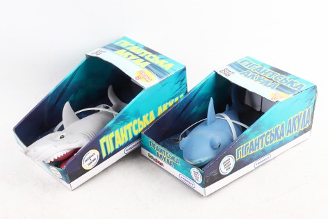 УЦЕНКА 40% Стретч-игрушка в виде животного – ГИГАНТСКАЯ АКУЛА (белая)