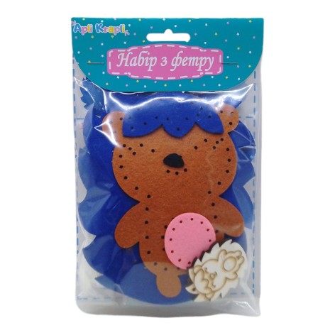 СІ-06 Їжачок зший сам іграшку з фетру