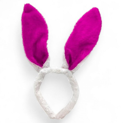 Обруч "Ушки кролика", малиновый
