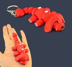 3D іграшка Песик брелок 12см рухливий