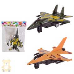 Літак 4 види в наборі, п/е 13*9*4см 