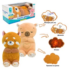 Ночник арт.батар, 2 вида микс, музыкальные и световые эффекты, движение животика, размер 14*13*31 см, коробка 15*14*30см 