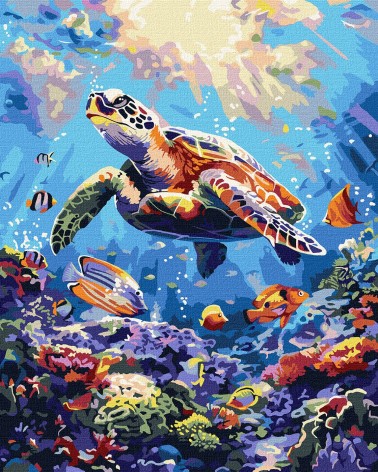 Набір для розпису по номерах Ідейка 