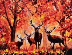 Алмазна мозаїка за номерами 40*50 