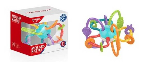 Погремушка мультисенсорная, в кор. 