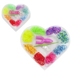 Резинки для плетения сердечко