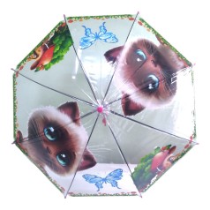 Зонт дитячий малиновий