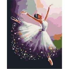 Картина по номерам: Очаровательная балерина