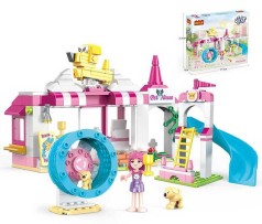 Конструктор 244 деталі, в кор. 