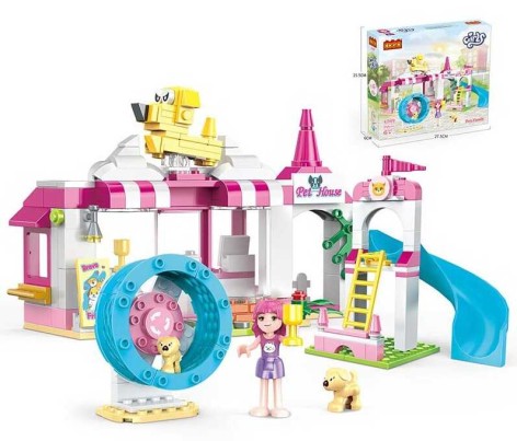 Конструктор 244 деталі, в кор. 