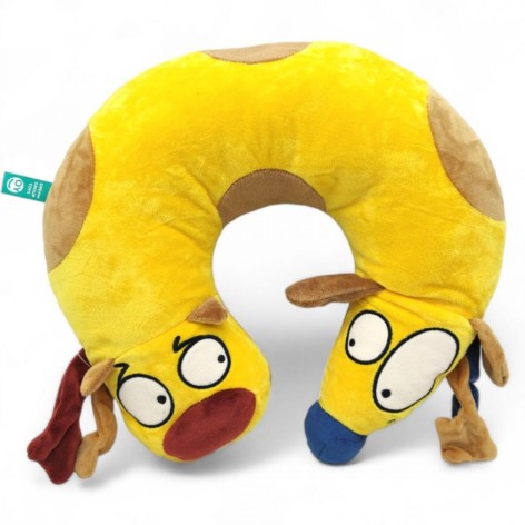 Подушка підголовник дитячий MIC "Кіт-Пес" 30 см