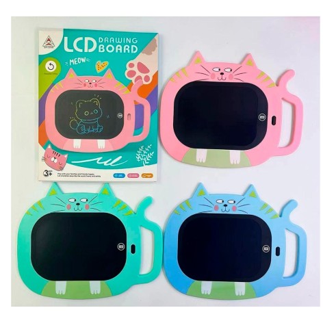 Планшет LCD 7 дюймов, кот, 30-24см, цветная, 3 цвета, бат(табл), в кор-це, 25-30,5-1см /48/