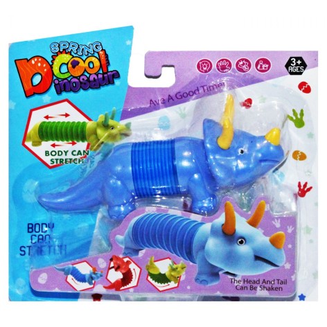 Антистресс динозавр голубой