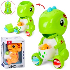 Гра для купання динозавр, 21см, водоспад, присоски, 2 види, в кор-ці, 16,5-25-14см 