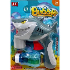 Пістолет з мильними бульбашками Акула (сірий)