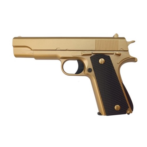 Пистолет игровой металлический Vigor COLT M1911 V11-Gold