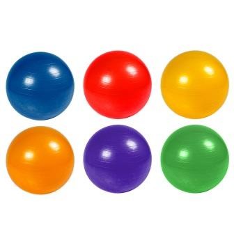 Мяч фитнес BT-SFB-0009 55 см 600г 4 цвета