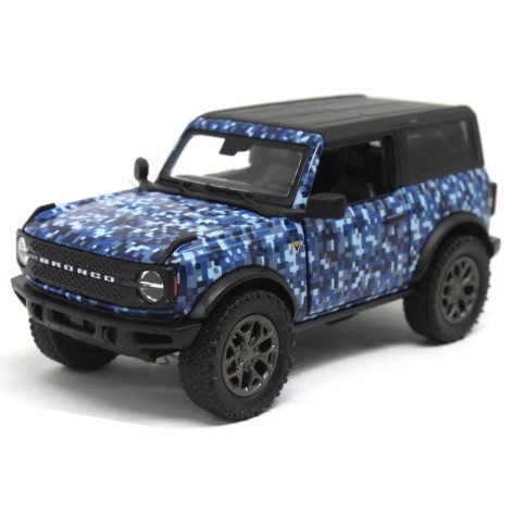 Машинка металева "Ford Bronco Camo Edition", синій