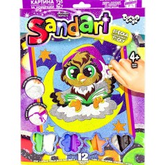 Фреска із кольорового піску 