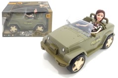 Машина для куклы военная в кор. 36*19*20см 