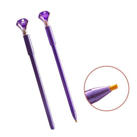 Стилус для алмазной мозаики с фиолетовым бриллиантом