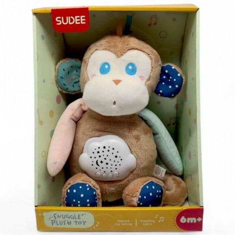 Нічник м'який Sudee "Мавпочка" світло, мелодії, шум (D1031/1032/1037)