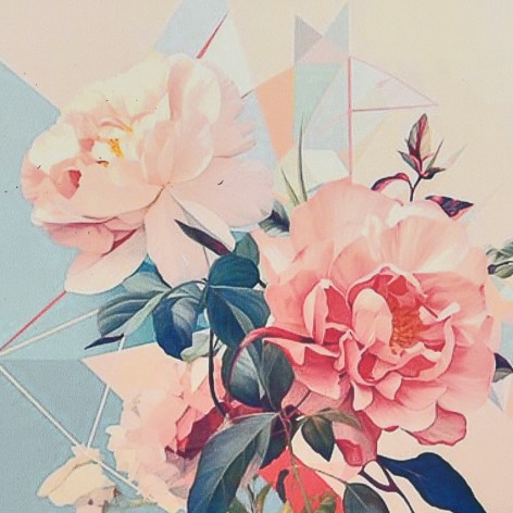 Набор для творчества алмазная картина Розовый рай Strateg размером 30х30 см (HEE16313)