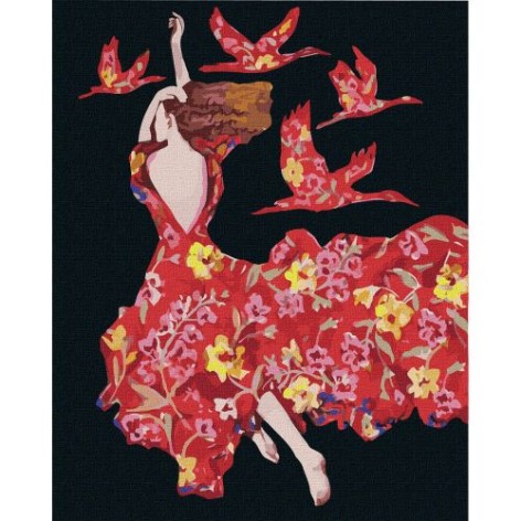 Картина за номерами "Польоти уві сні та наяву" ?????