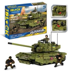 Конструктор iBlock АРМІЯ 1017дет.,инструкція на укр мові, наліпкии комплект кор. 63,5*42,5*9см 