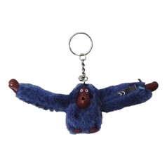 Брелок обезьяна глубокий бирюзовый