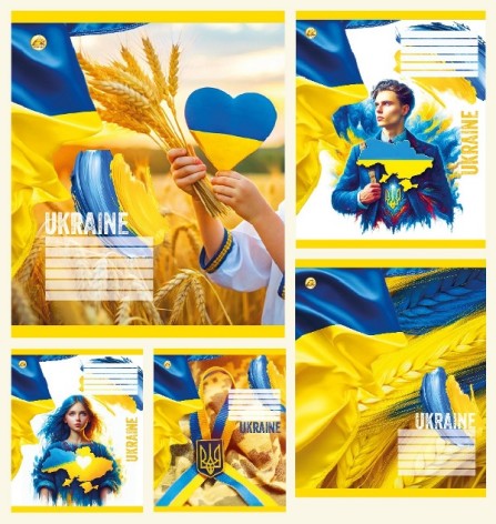 Тетрадь 36 листов клетка Твердая ТА51406 Украина, 5к., 20/240 цена за 20 шт.