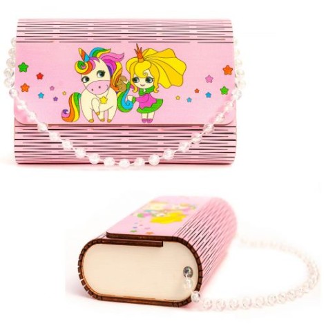 Дерев'яна сумочка 