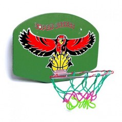 Баскетбольний щит із кільцем зелений