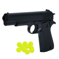 Пистолет на пульках 18см W003-1