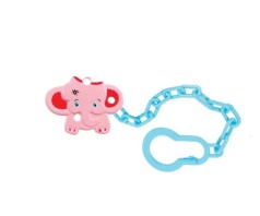 Кліпса для пустушки з ланцюжком 