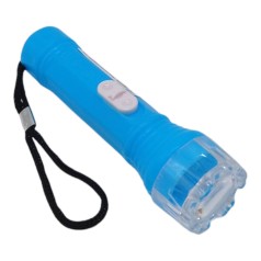 Ліхтарик кишеньковий на батарейках м.570  блакитний