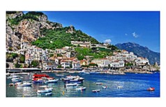 Алмазна мозаїка за номерами 40*50 Вечірнє кафе карт уп. (полотно на рамі)