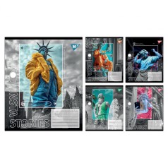 А5/48 кл. Yes Insta Storys, зошит учнівський загальний, ціна за 10 шт. //