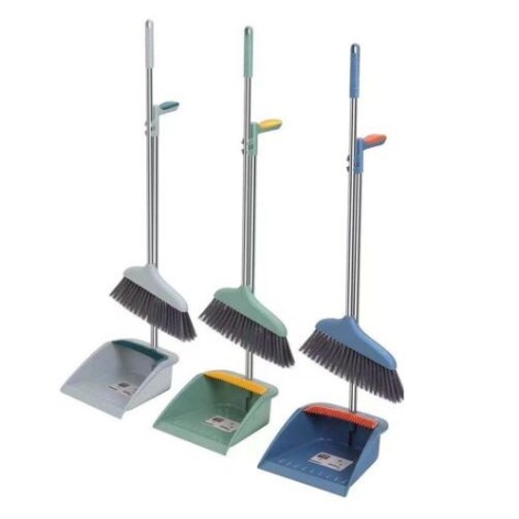 Набор для уборки (метла, совок) 25*82*26см R30571 