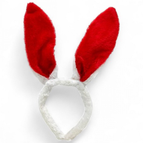 Обруч "Ушки зайчика", красные